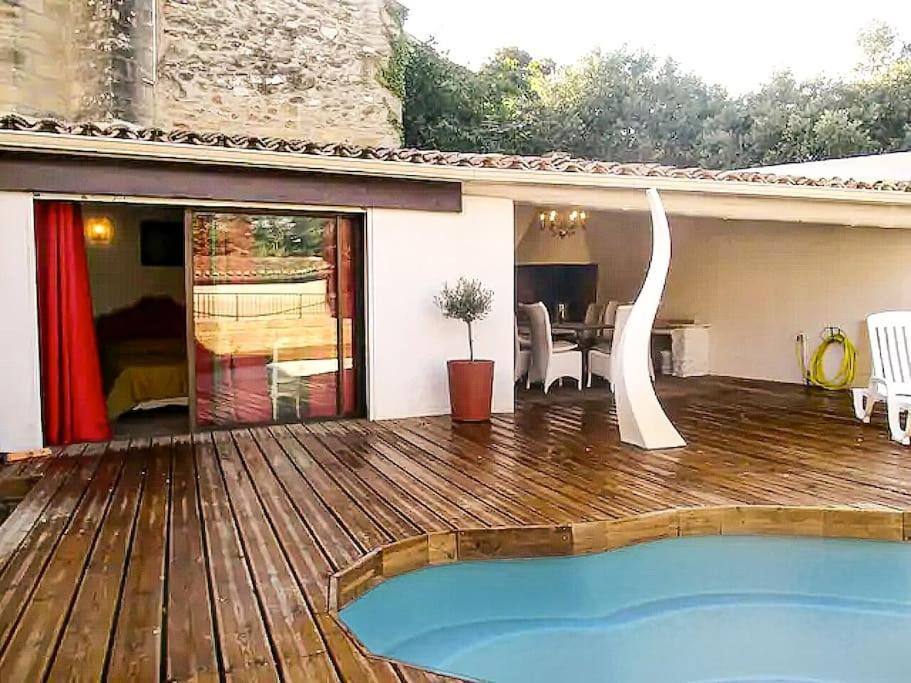 Gite En Provence Proche Avignon 索沃泰尔 外观 照片